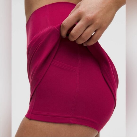 Lululemon NWT Align High-Rise Skirt Magenta Smoke - Picture 8 of 9
